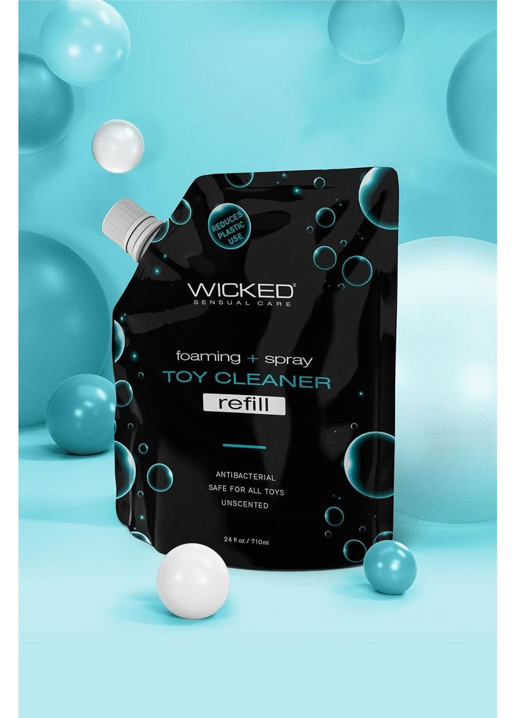 Очищувач для іграшок Foaming, 710 мл Wicked Sensual Care (361670557)