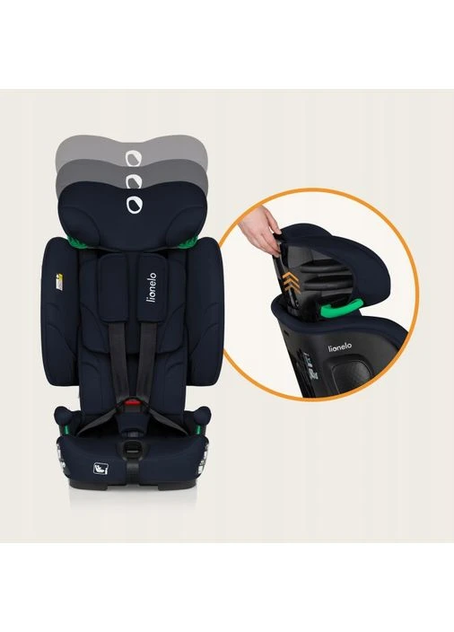 Детское автокресло NELLY I-SIZE BLACK CARBON Lionelo (397314534)