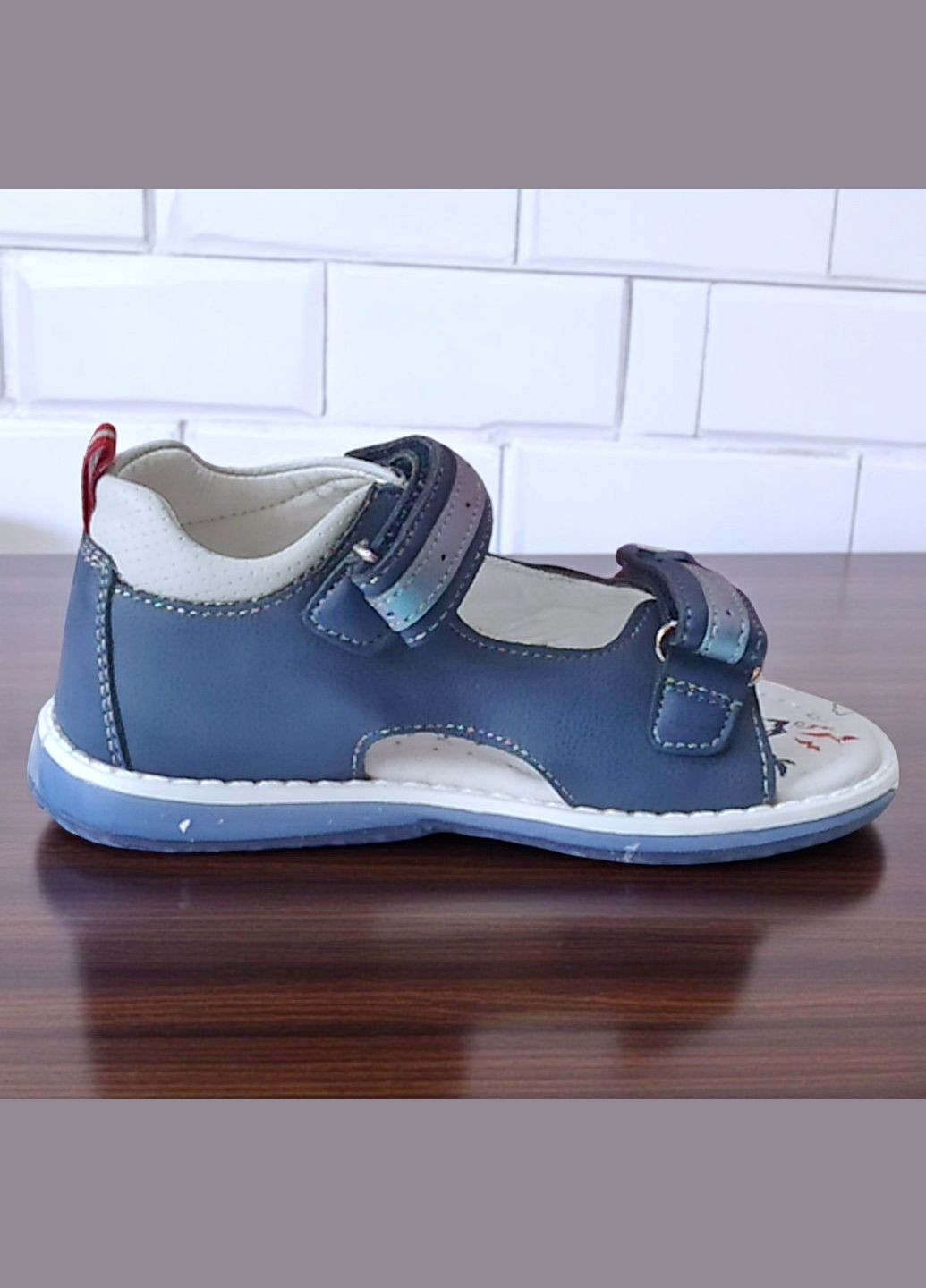 Ортопедичні босоніжки відкриті сандалії на липучках для хлопчика Клібі Clibee (336147436)