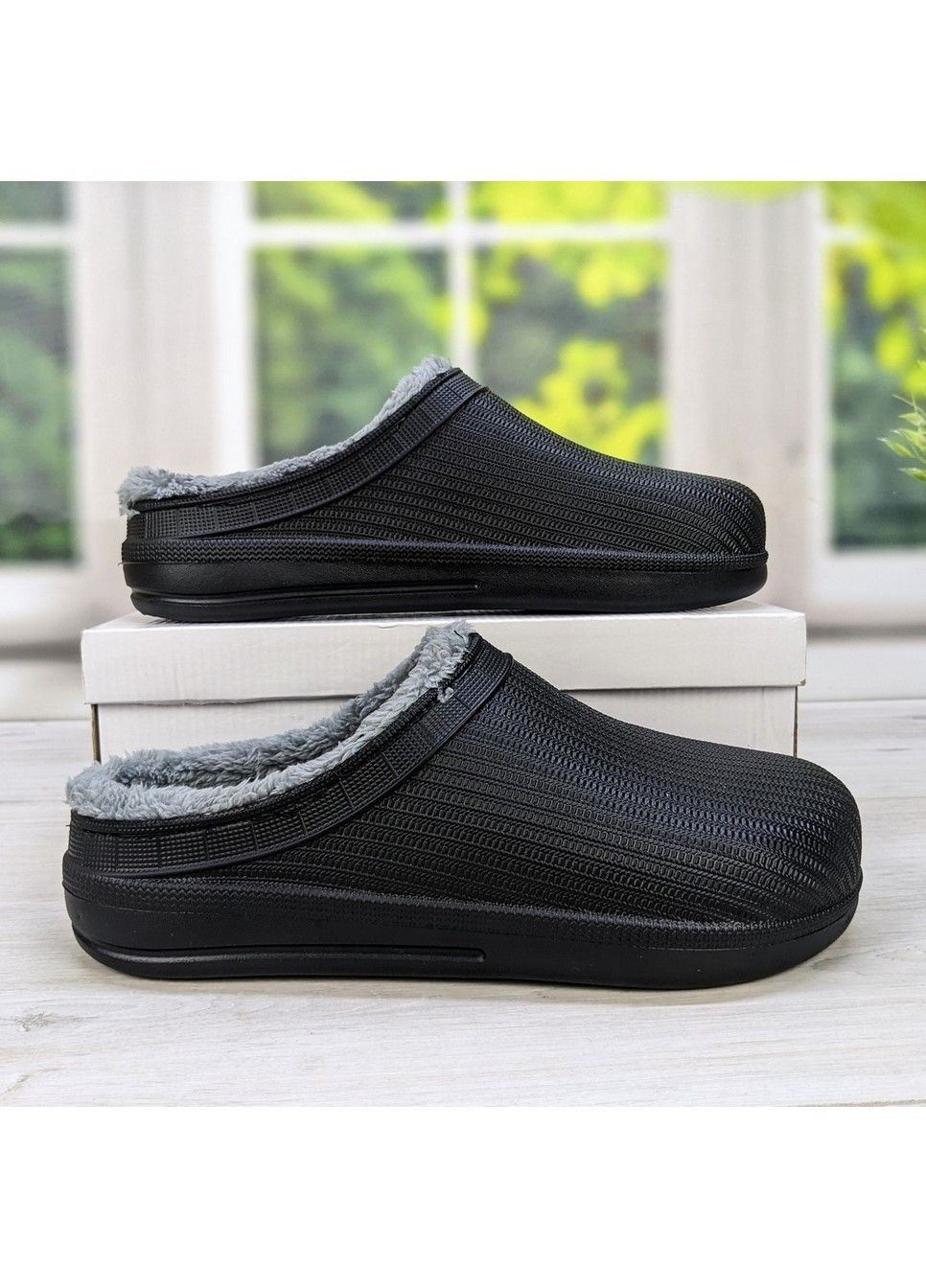 Калоші чоловічі пена з хутром без задника Gipanis (302021831)