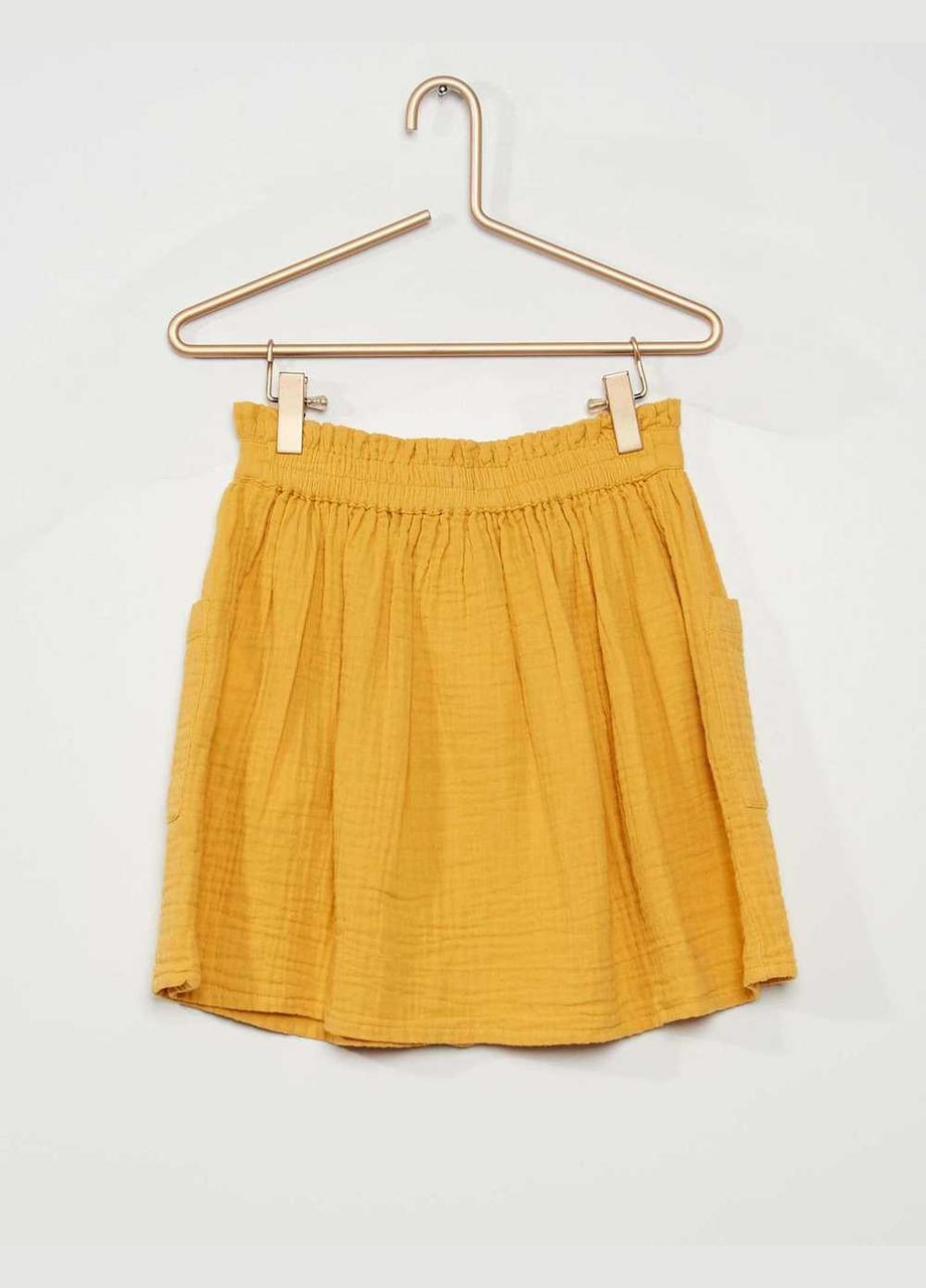 Желтая юбка Kiabi