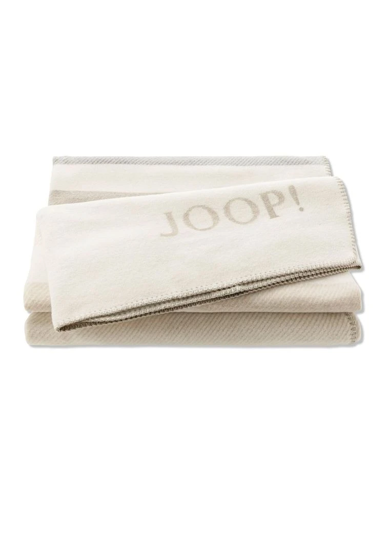 Хлопковый плед Wohndecke "Shutter" Nature Натуральный Joop! (356769921)