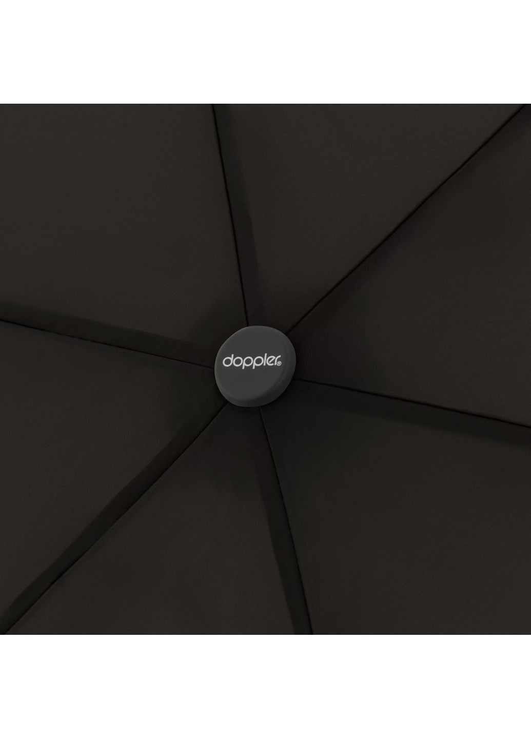 Чорна міні парасолька чорна механіка 16 см Doppler маленька система антивітер (372388707)
