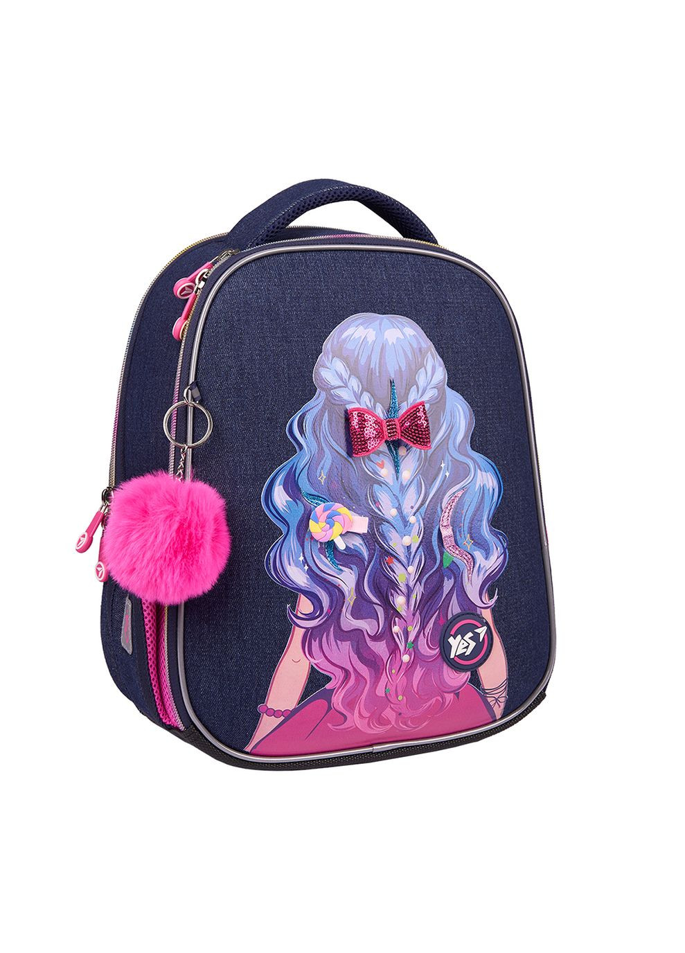 Рюкзак каркасный H-100 Beautiful Hair Yes (338436781)