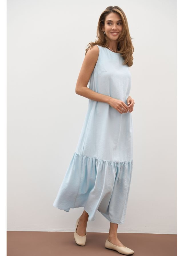 Светло-голубое платье 3051 Triko Bakh