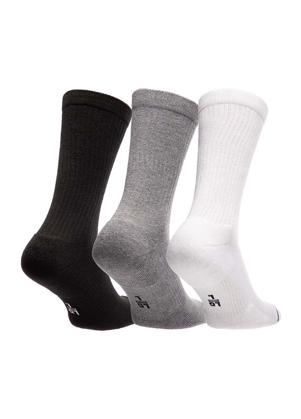 Комбинированные носки uj ed cush poly crew 3pr 144 разноцветный Jordan однотонные (367592820)