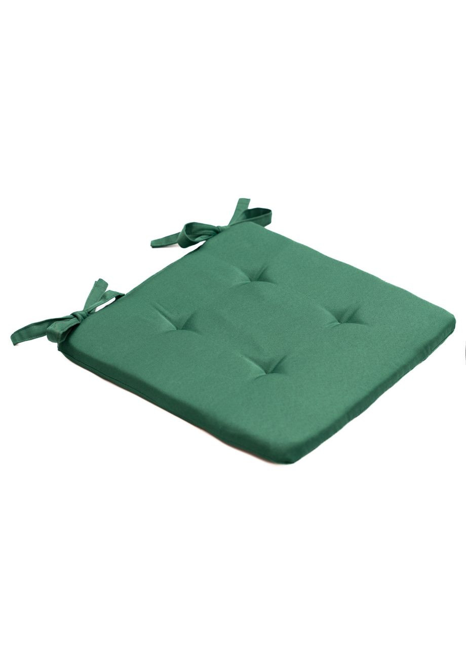 Подушка на стілець і крісло см темно-зелений No Brand (325258750)