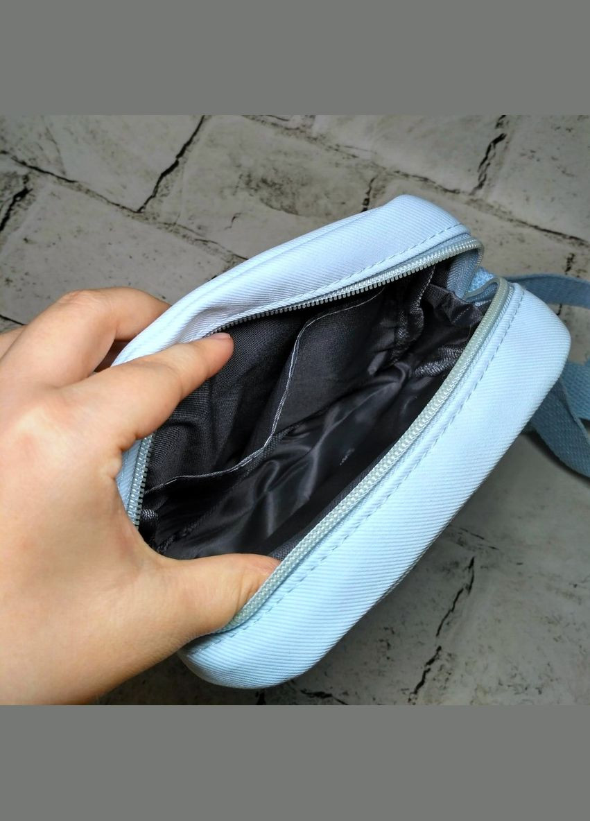 Сумочка детская для девочки кросс-боди с ремешком Мишка 20х16х6 см Голубая No Brand (339092413)