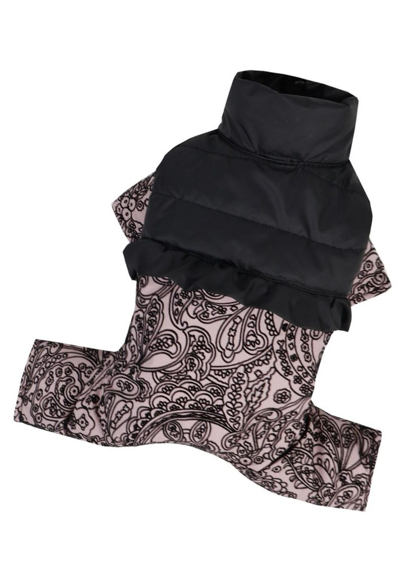 Зимний комбинезон для девочек рюша пудровый узоры AD-29 Размер 4 Dogs Bomba (370275541)