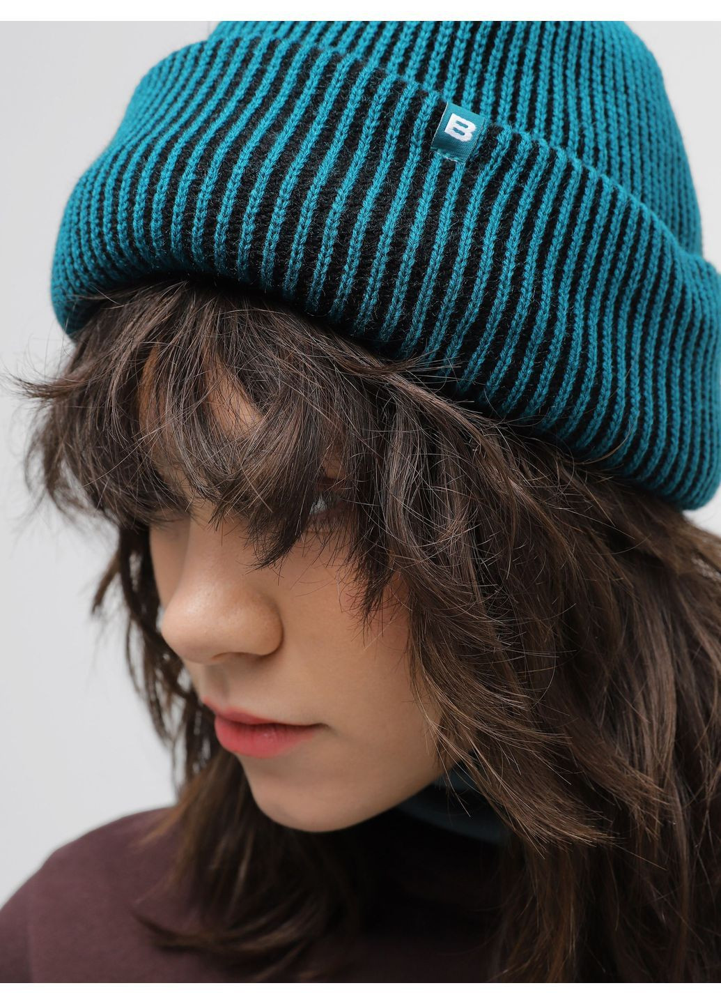 Шапка 06 чорно-зелена BEZLAD (367726015)