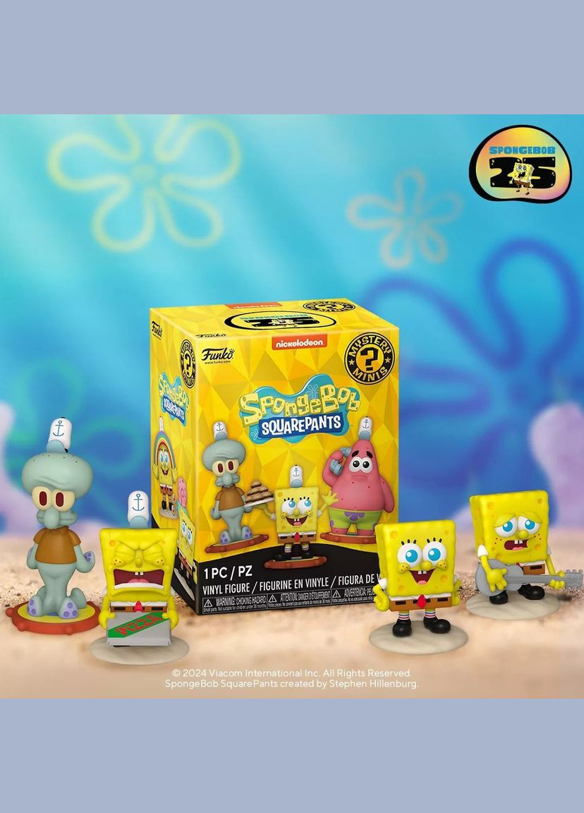 Игровая фигурка Mystery Minis Губка Боб, в ассортименте () Funko 76102 (332943525)