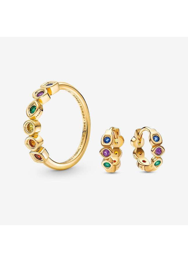 Серебряные серьги с балконом "Камни Вечности" 262567C01 Kabluchka (355344455)