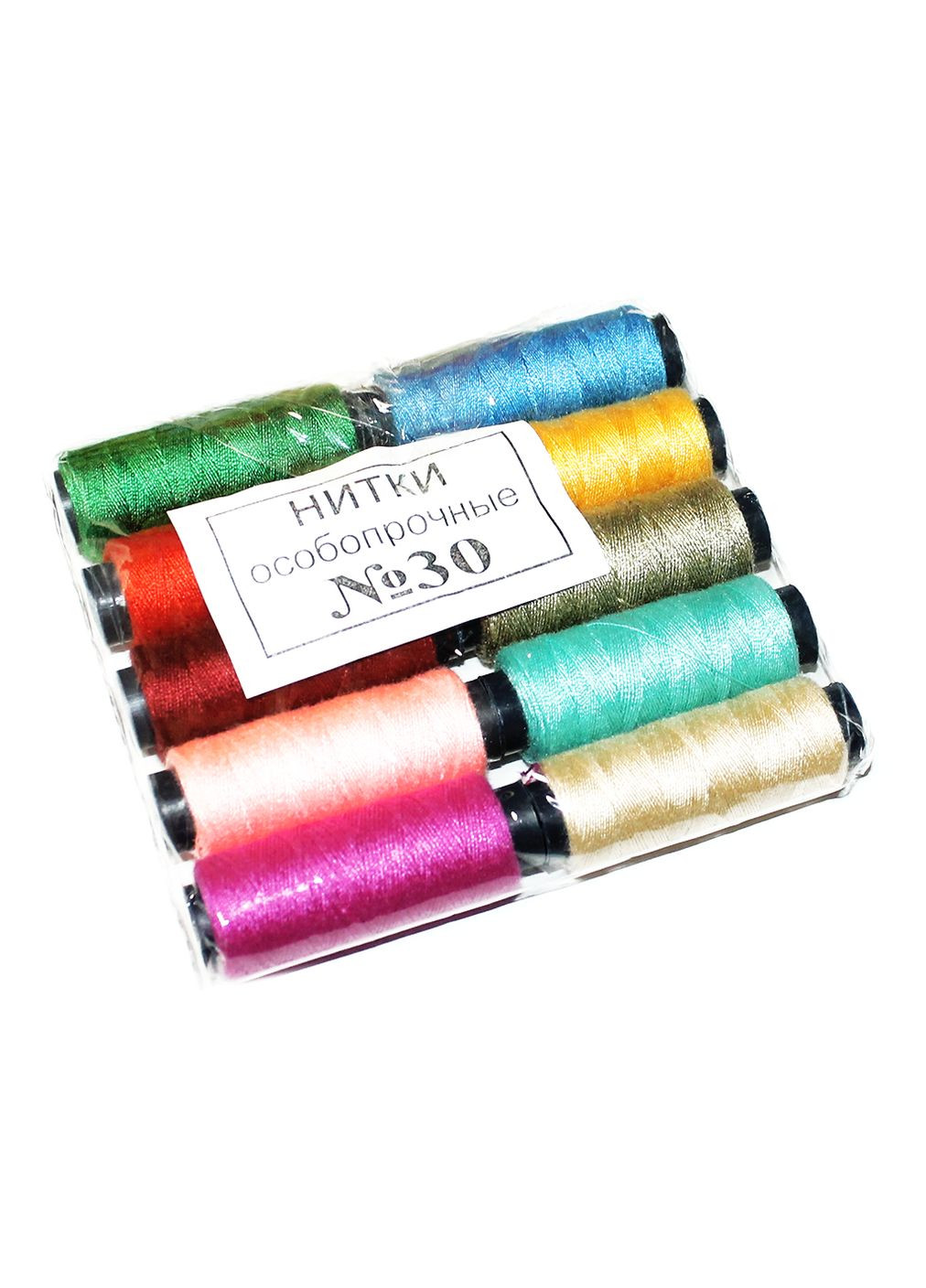 Нитки №30 Упаковка Асорті 10шт FROM FACTORY NYR (335396671)