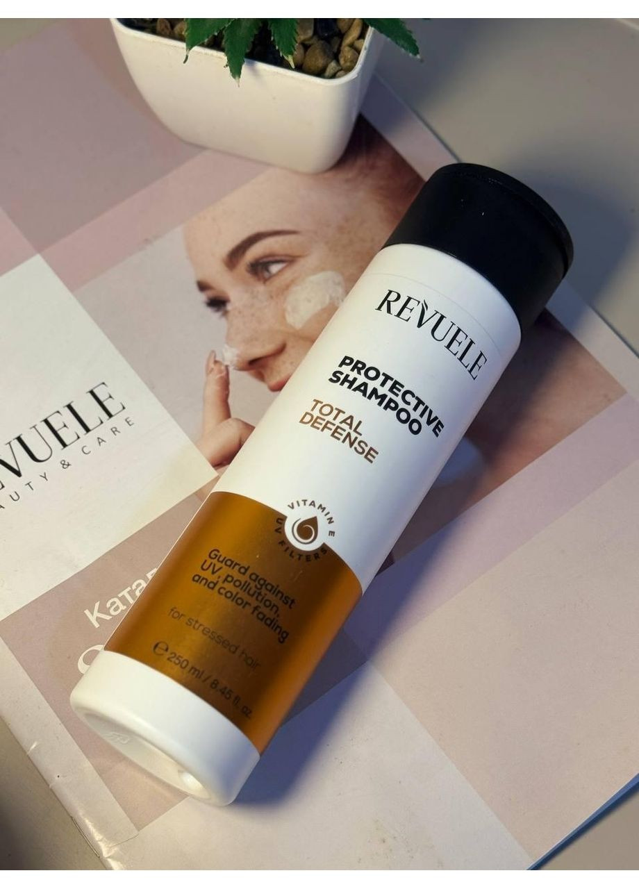 🌟 Шампунь для защиты волос «Тотальная защита», 250 мл REVUELE (369720099)