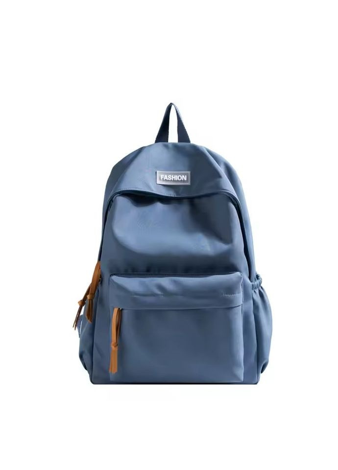 Рюкзак шкільний повсякденний 40 см для хлопчика дівчинки підлітків студентів дорослих Синій No Brand (339110984)