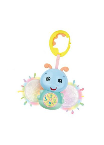 Подвеска на коляску M 4102 "Светлячок" 25см, музыка, песни, в коробке (6903317083152) Голубой Limo Toy (318911326)