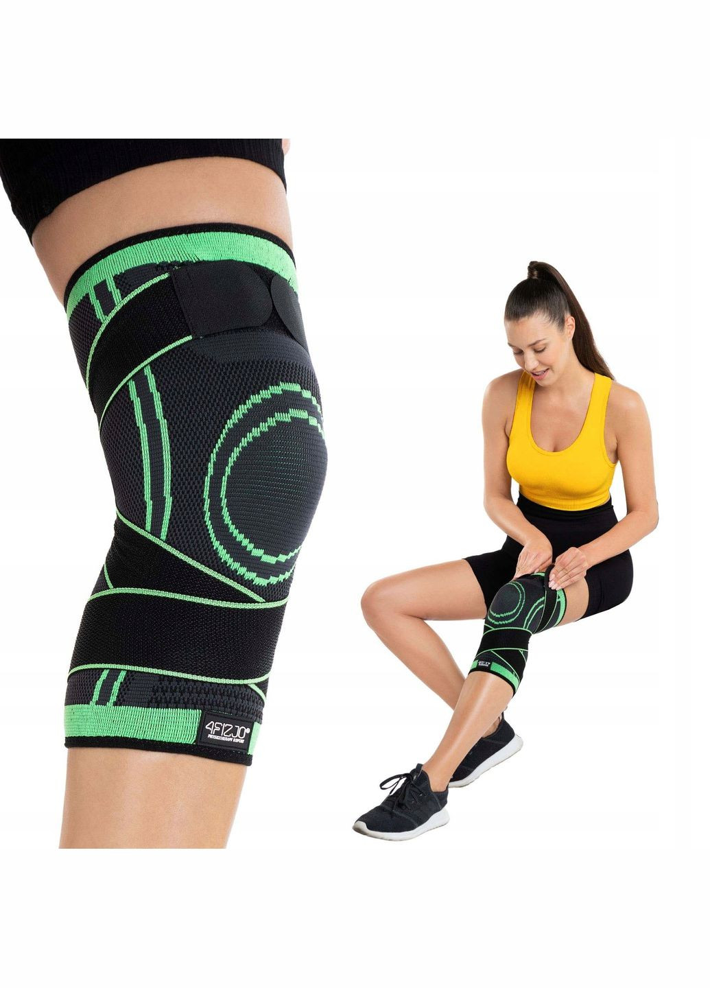 Фиксатор (бандаж) для колена 1 шт Size () 4FIZJO P-5907739317773 (342758134)