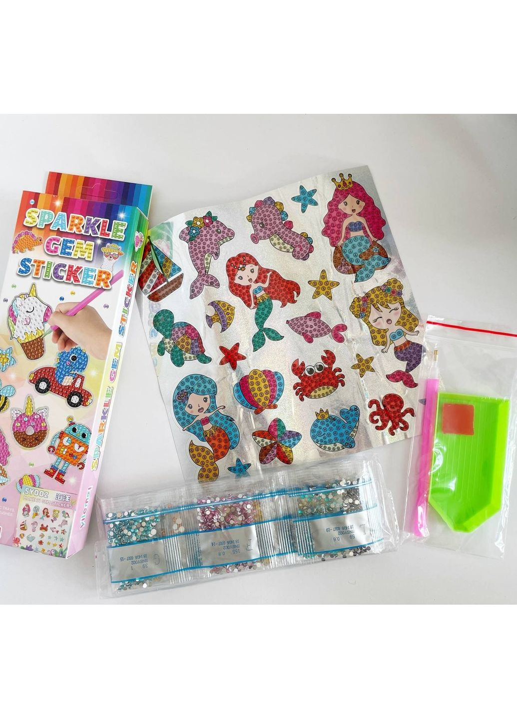 Стікер-алмазна мозаїка C64272 shop (6900067642721) No Brand (368974237)