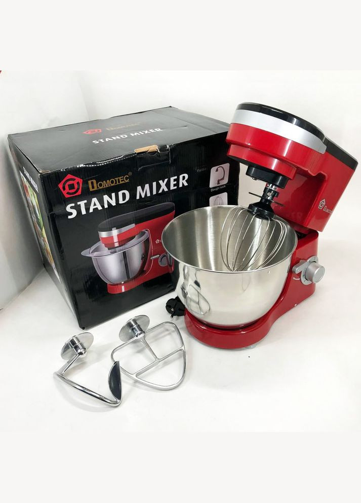 Планетарный миксер тестомес MS-1368 c 3 насадками 3500 Вт 4 л (кухонный комбайн) Domotec (325461628)