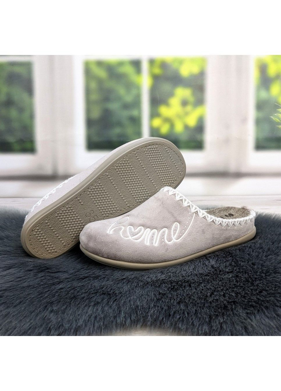 Тапочки домашні жіночі велюрові Inblu (311216629)