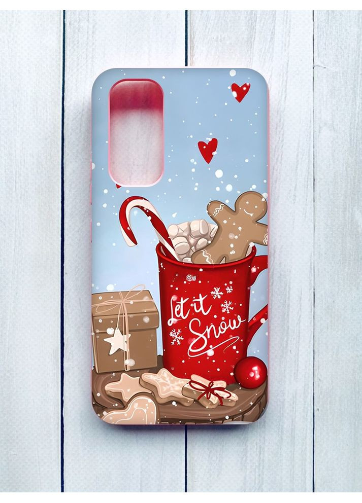 Матовый чехол на Samsung Galaxy A54 5G (A546) Какао с пряниками (принт 191) Creative (362970228)
