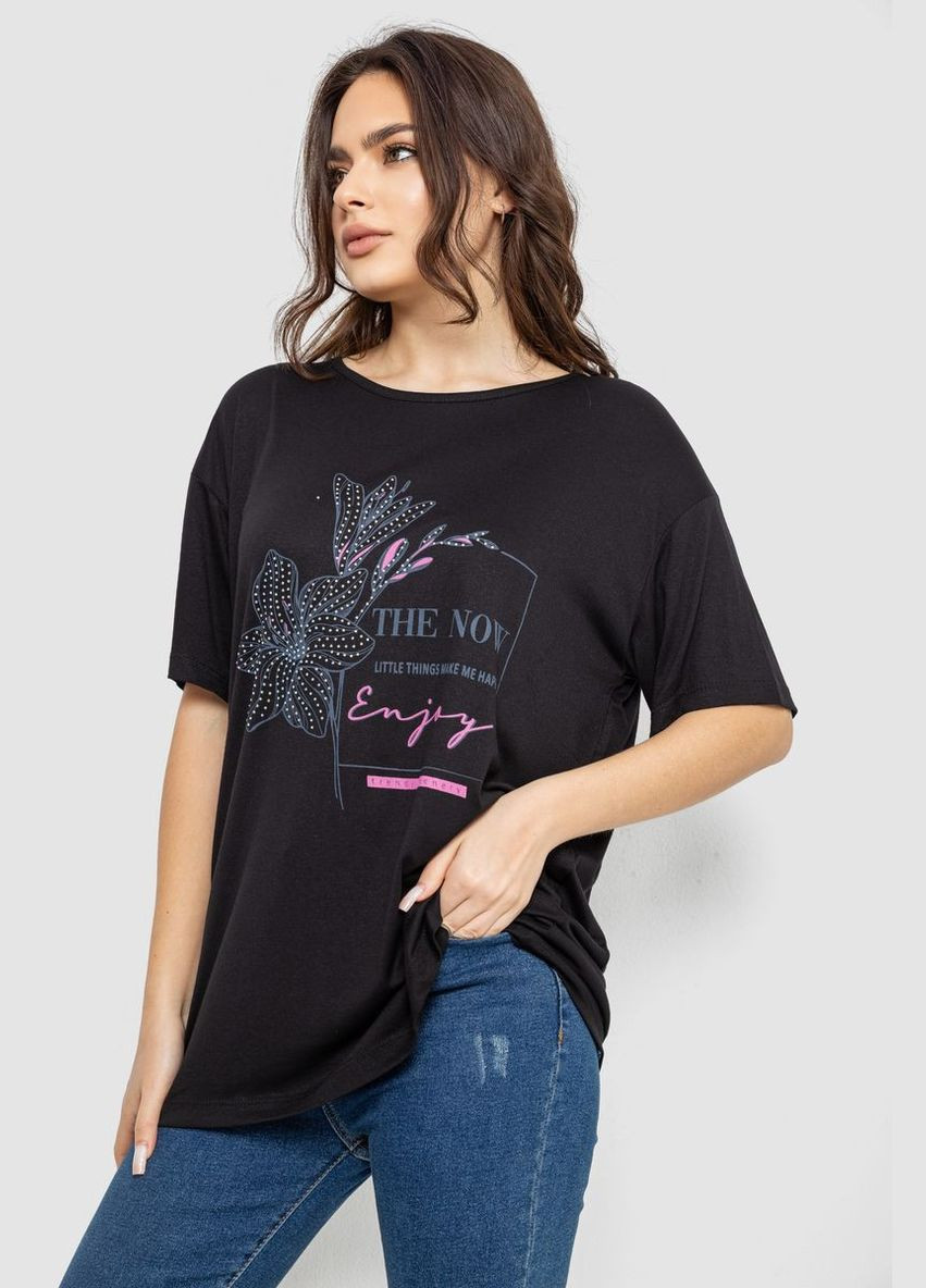 Футболка женская с принтом,, 244R605 Ager - (318529657)