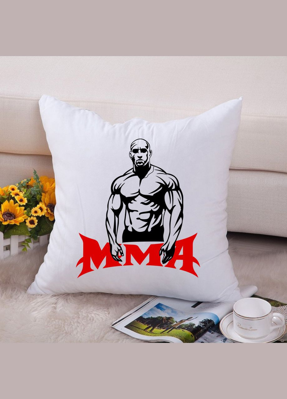 Подушка декоративна із принтом "Боксер ММА" Push IT Кавун (316096186)