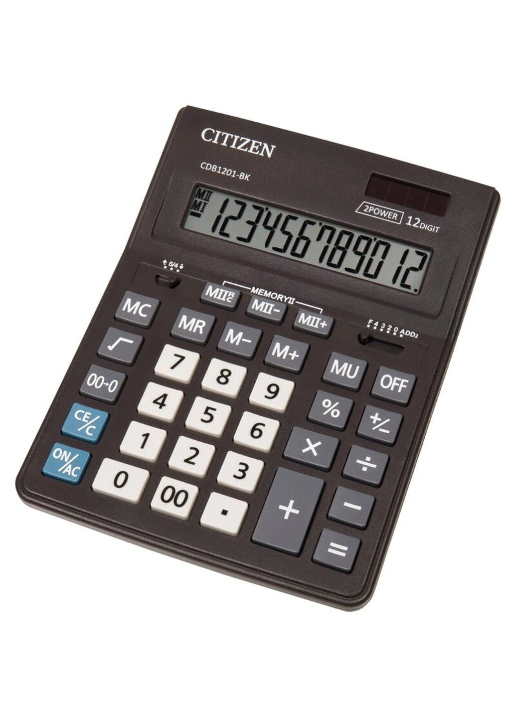Калькулятор CDB-1201 ВК 12 р. 155х205х35 мм(аналог 888) Citizen (332807038)