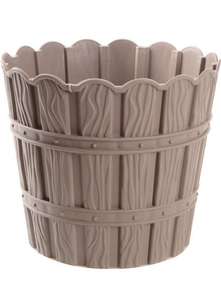 Цветочный горшок (10 л) 24х28х28 см (1050 Бамбу) Violet House (326787313)