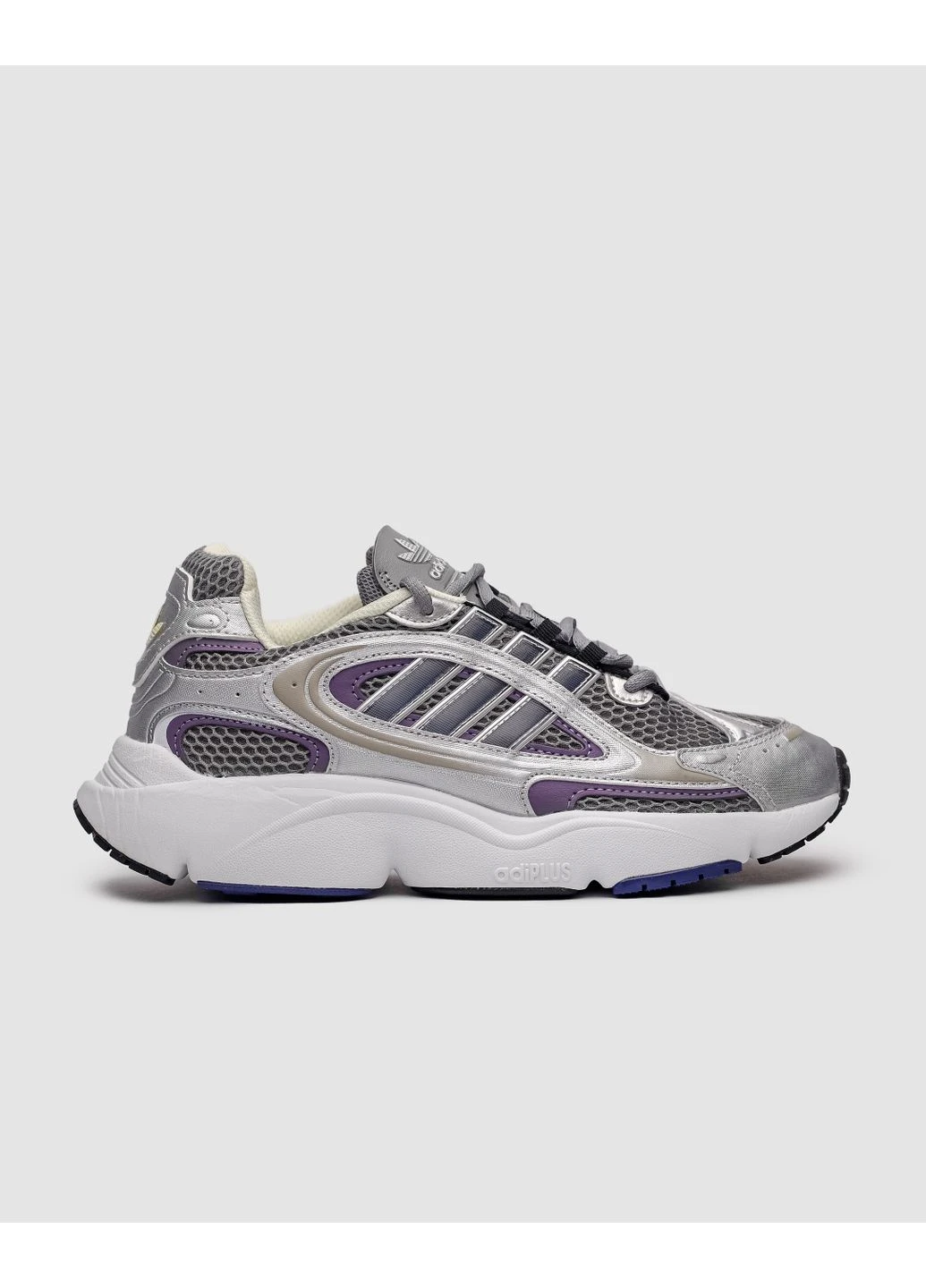 КРОССОВКИ ЖЕНСКИЕ ADIDAS OZMILLEN GREY SHADOW VIOLET АДИДАС ОЗМИЛЕН СЕРЫЕ No Brand серые демисезоны (392032758)