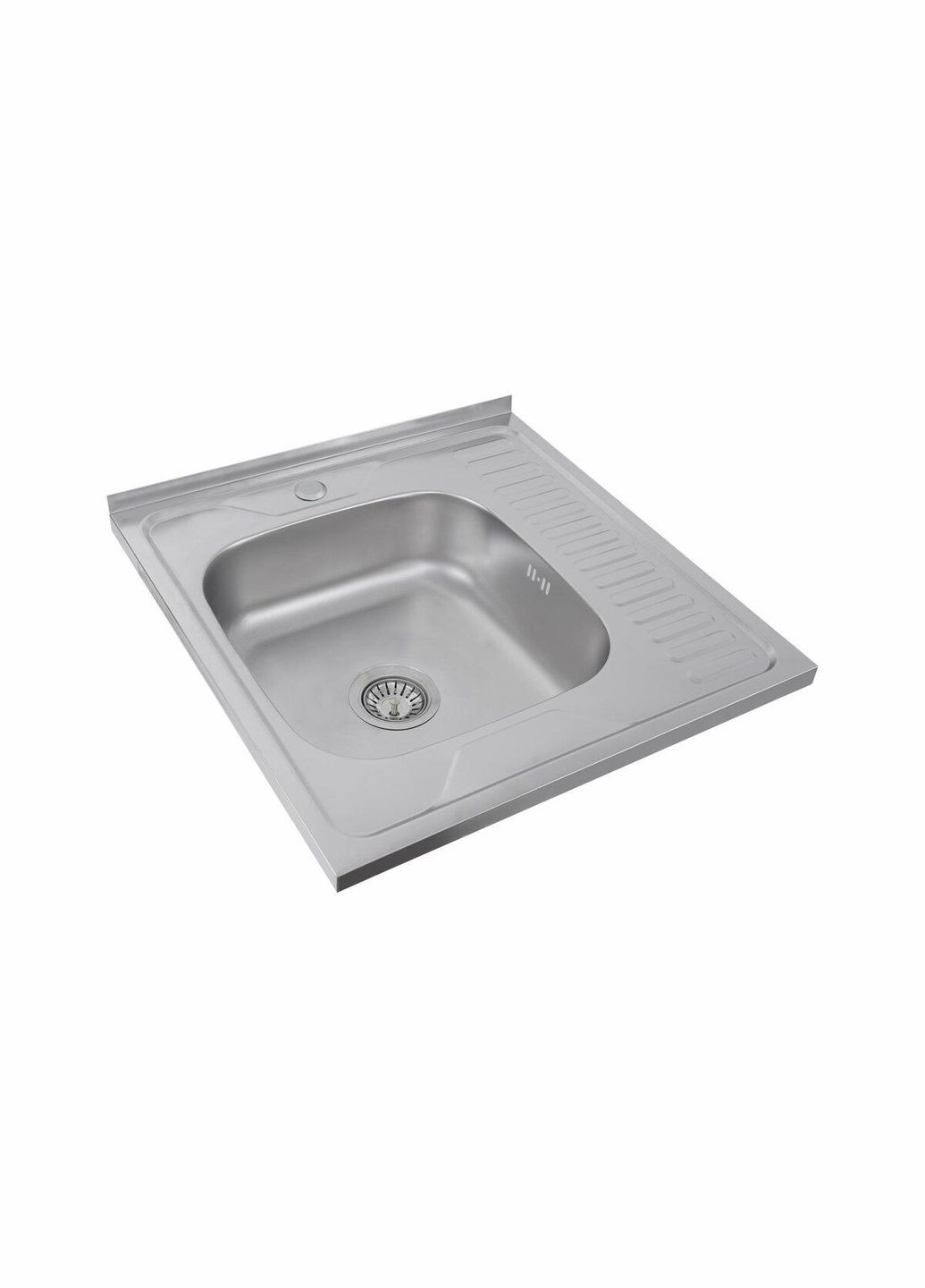Кухонна мийка з нержавіючої сталі САТИН 6060 L (0,7/160 мм) Valeso (342070906)