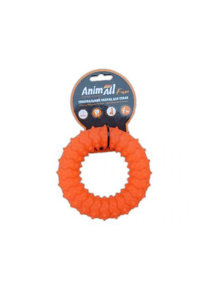 Игрушка Fun кольцо с шипами, оранжевый, 12 см AnimAll (278309110)