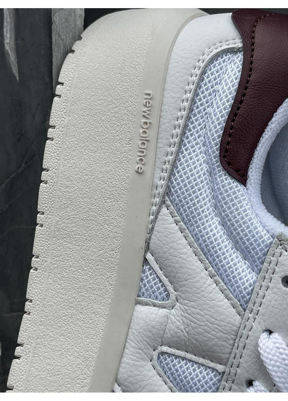 Белые демисезонные кроссовки мужские new balance ct 302 white brown нью беланс ct302 No Brand