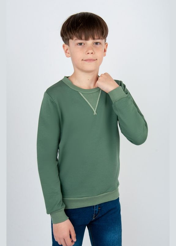 Авекстекс світшот для хлопчиків 04-2660-95в 122 см хакі футер