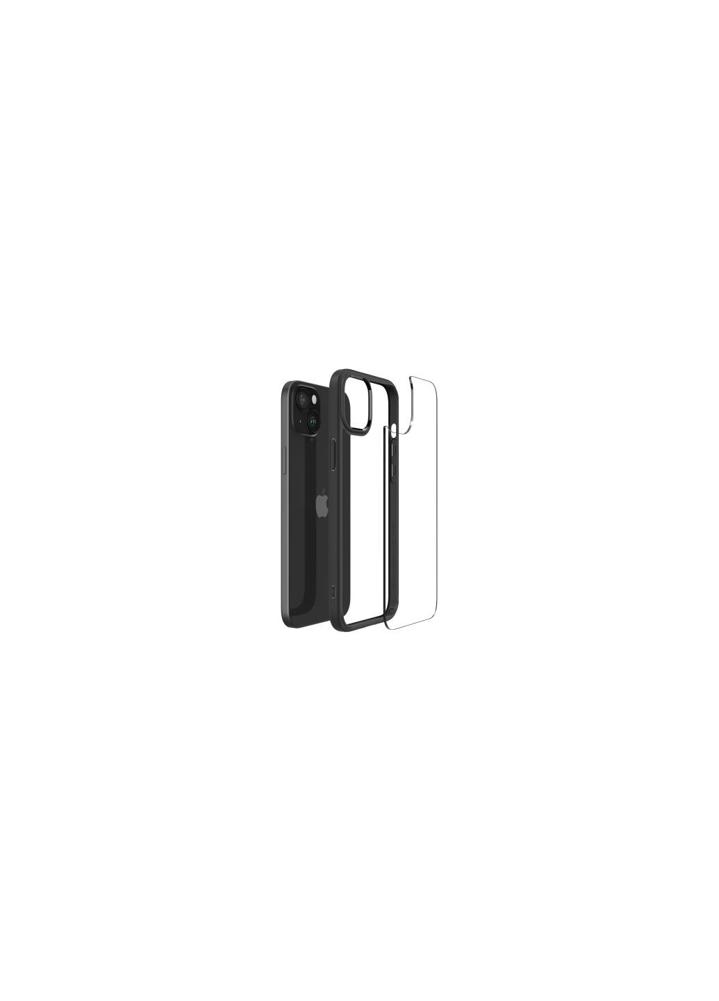Чехол для мобильного телефона (ACS06657) Spigen apple iphone 15 plus ultra hybrid matte black (275103460)