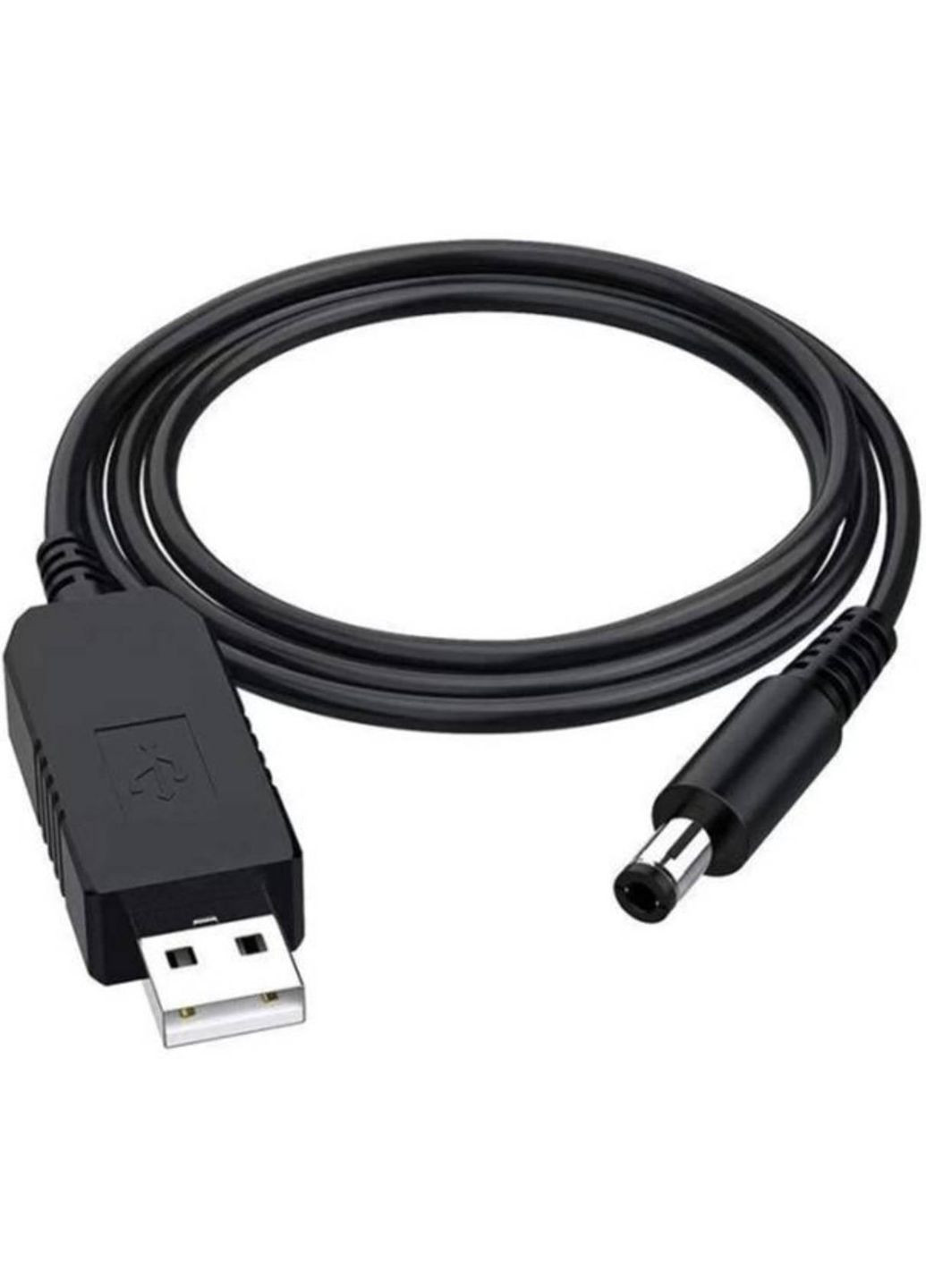 Кабель для роутера USB DC живлення від Power Bank із трансформатором 9V з перехідником 5.5 - 3.5 мм Fonken (333707794)