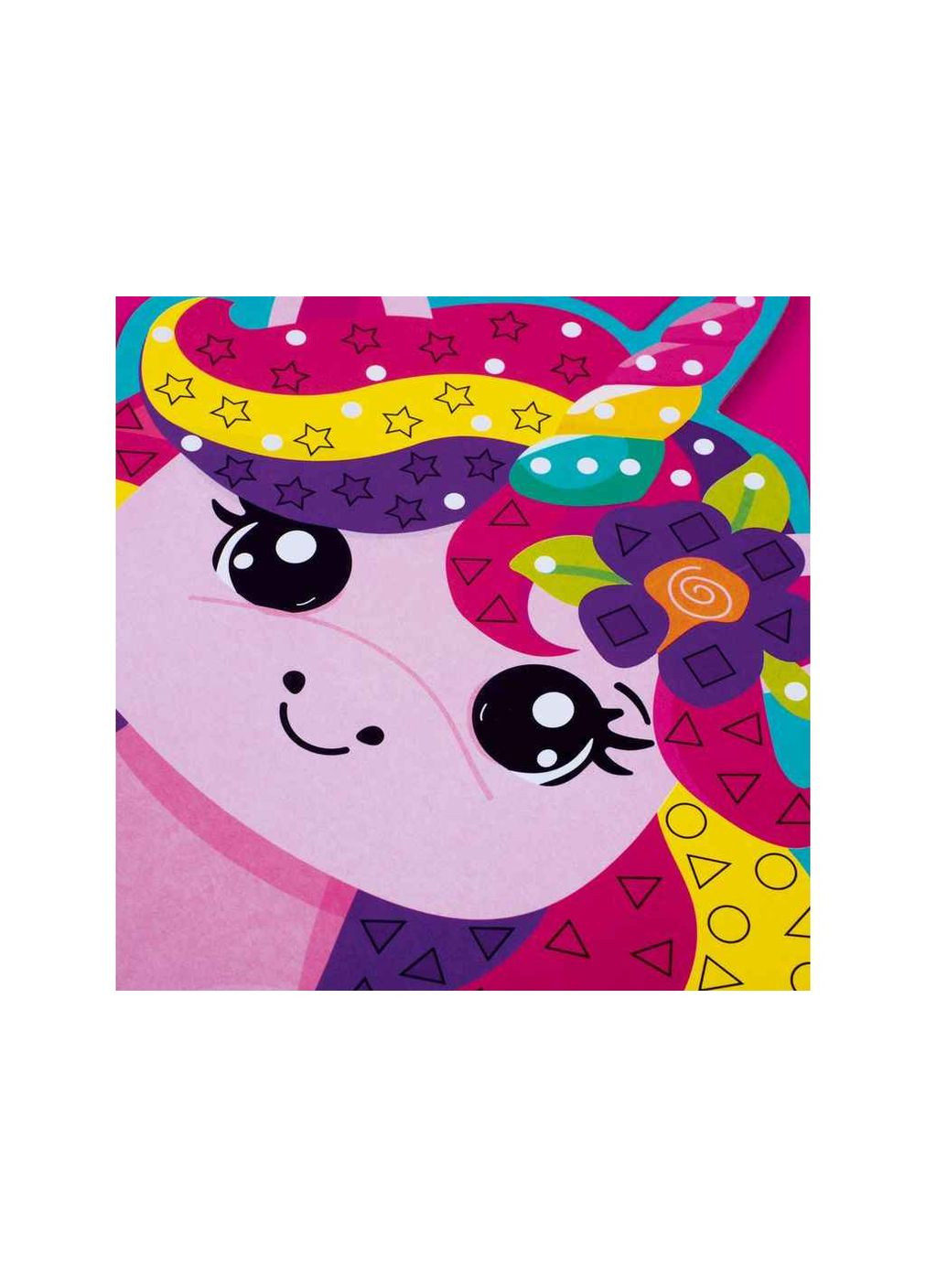 Набір для творчості зі м'якою мозаїкою та стразами «Веселий Єдиноріг» VT4511-20 Vladi toys (366546400)