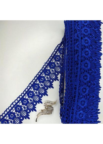 Мереживо макраме 6,5см (20м) Колір - Синій електрик (05-XR13023-13) Plus-plus (352749816)