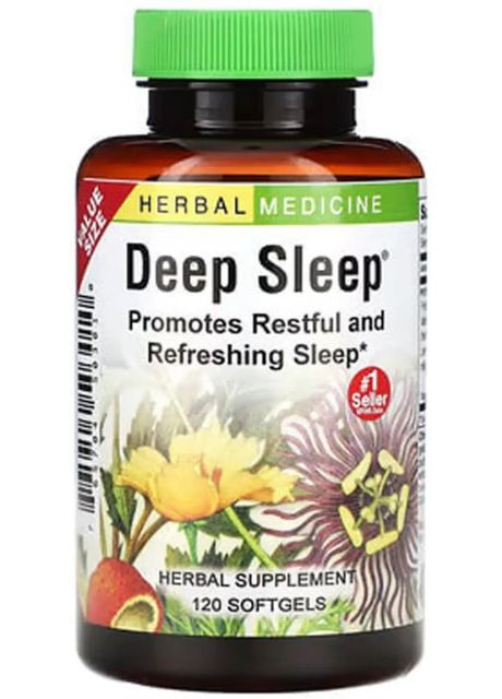 Здоровий сон Herbs Etc Deep Sleep 120 капсул Herbs Etc. (357339641)