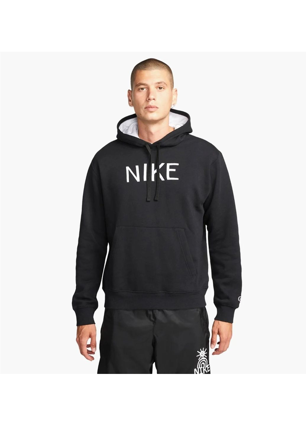 Худи мужские M Nsw Hbr-C Bb Po Hoodie Black Dq4020-010 Nike (364662884)