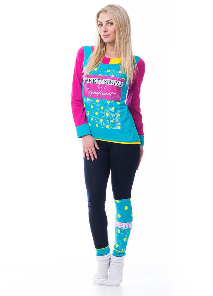 Прозрачный женская хлопковая пижама Fushiya