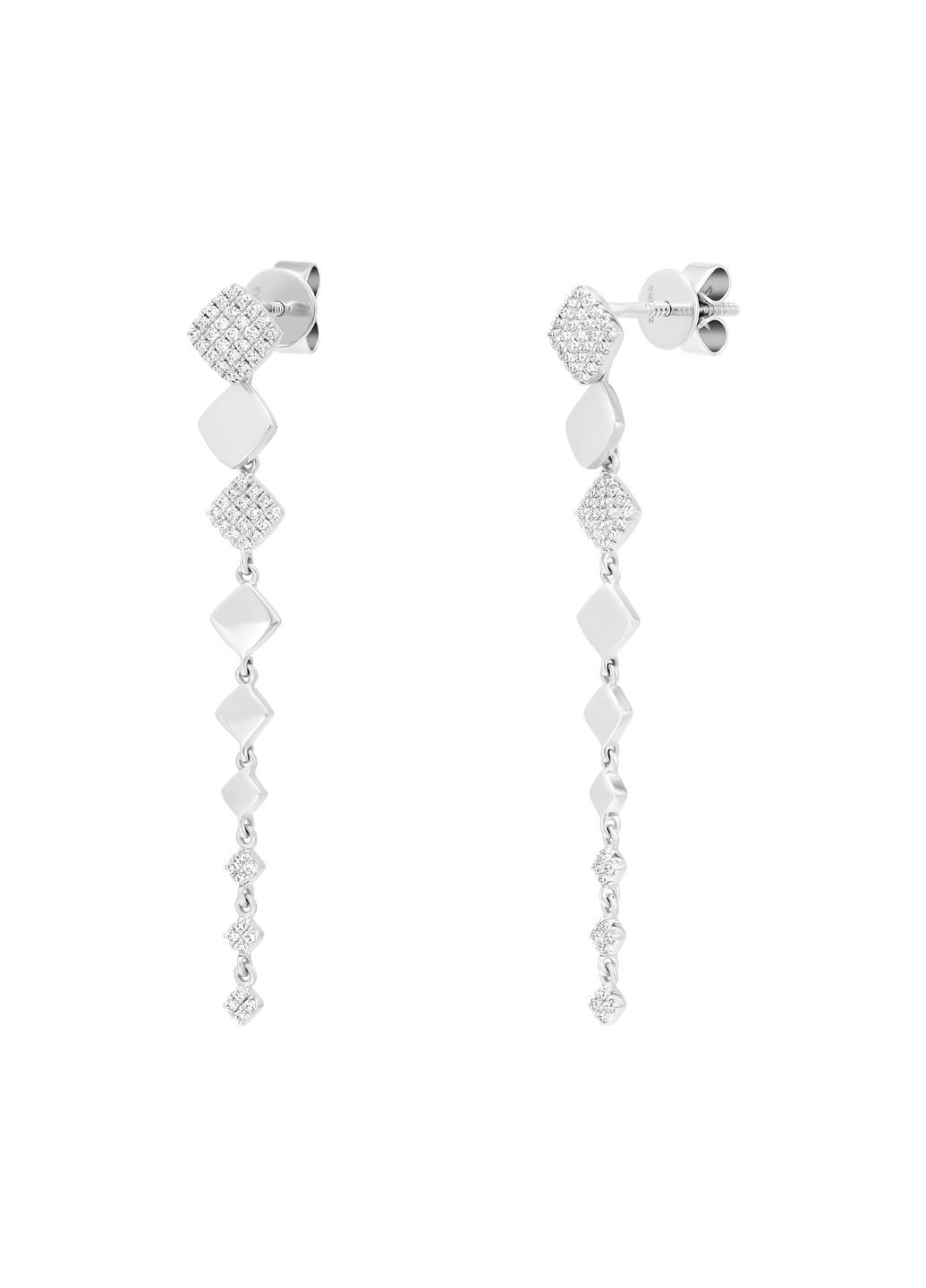 Сережки з діамантами 1-197 519 Zarina (334876019)