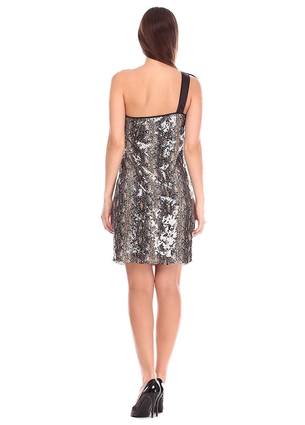 Коричнева повсякденний сукня сірий Traffic People