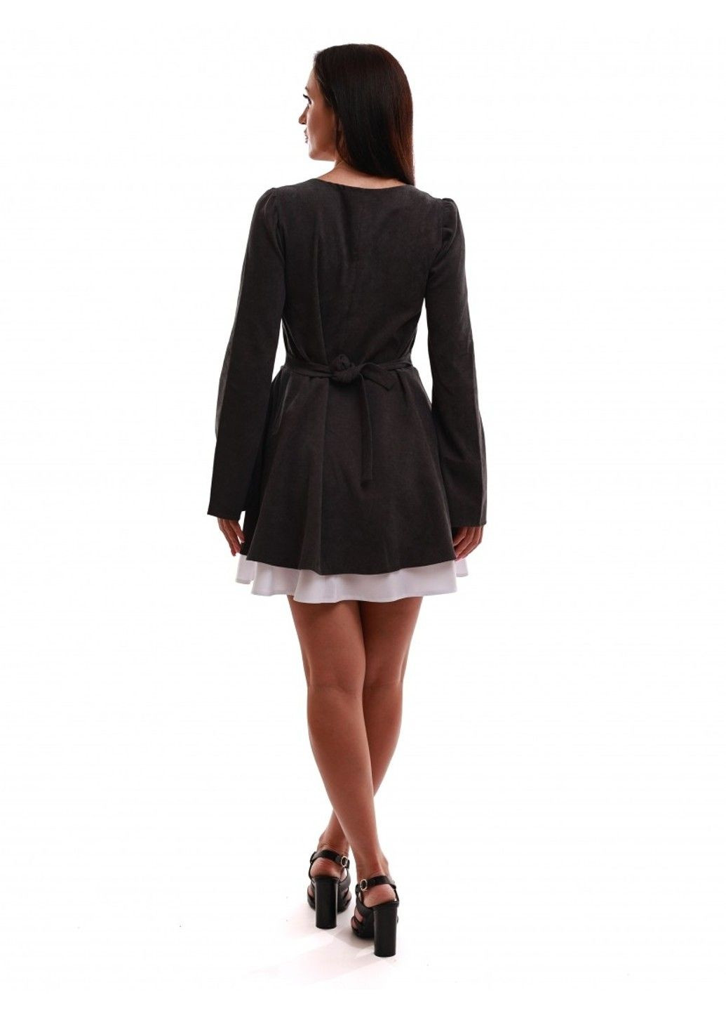 Черное платье женское Street Fashion