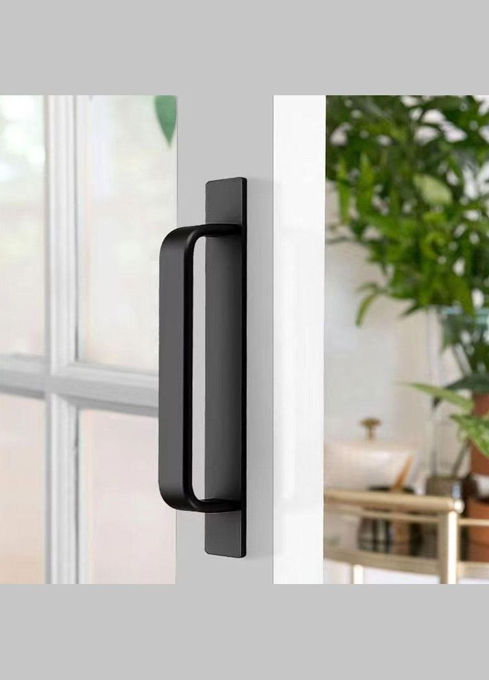 Универсальная ручка для дверей, мебели, холодильника на самоклейке 148 мм черная (NR0279_1) No Brand (339067121)