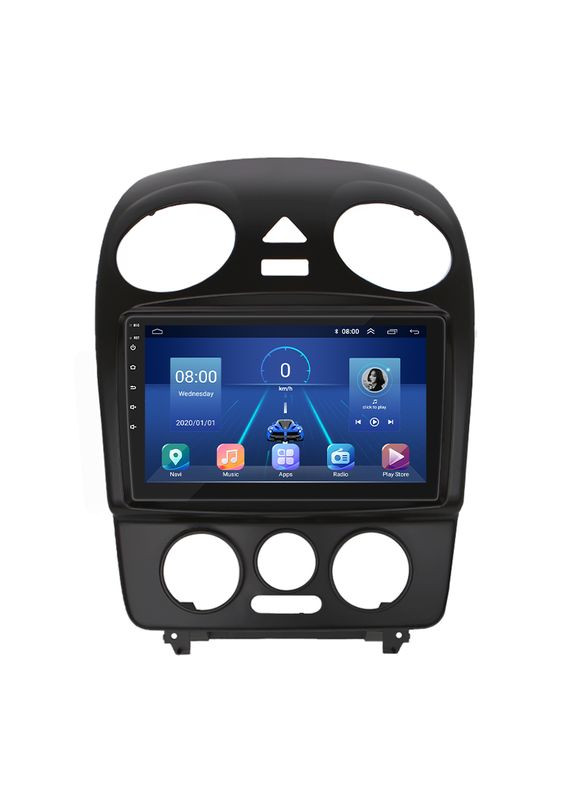 Штатная магнитола для Volkswagen Beetle I (A4) Рестайлинг 2005-2010 экран 9" 6/128Gb 4G Wi-Fi GPS To 3шт Lesko (336196236)