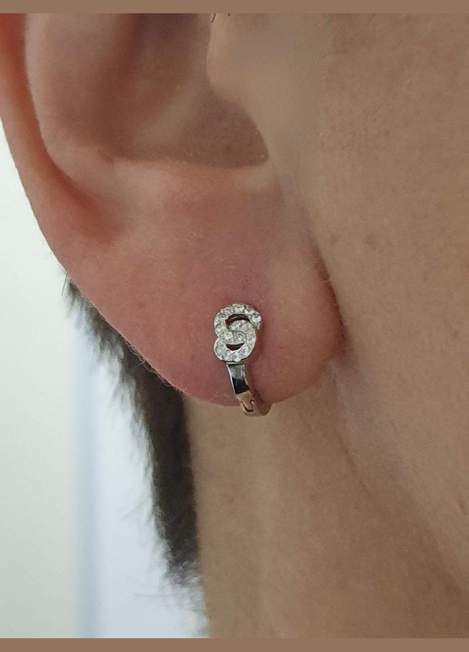 Серебряные серьги с фианитами. 20100Р Vegas (308020254)