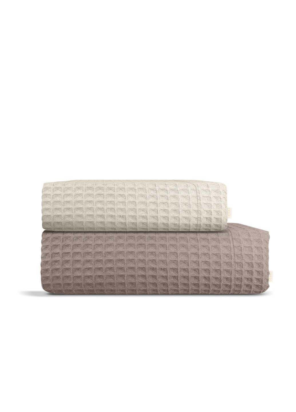 Вафельні рушники 2 шт Cosas однотонний комбінований