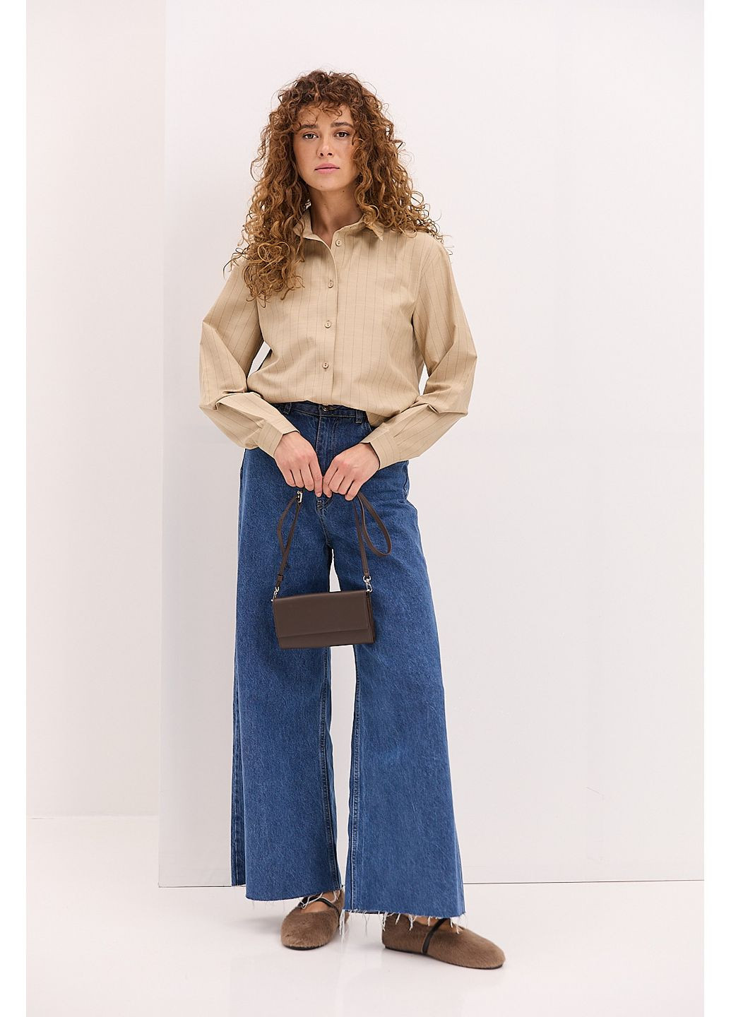 Бежевая рубашка Arjen