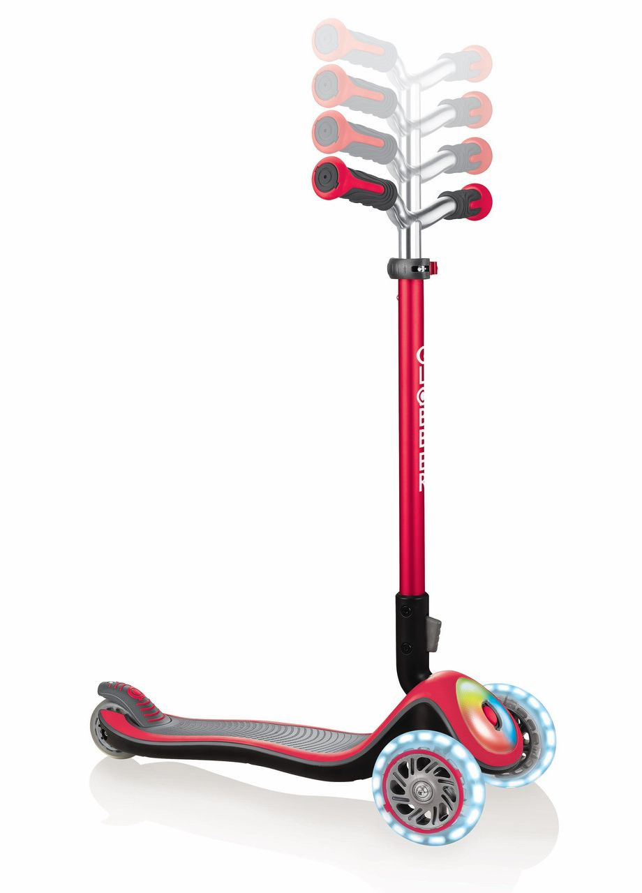 Самокат Elite Prime колеса с подсветкой до 50кг 3 колеса () Globber 444-802 (312515797)